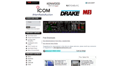 Desktop Screenshot of ahamradioauction.com
