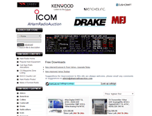 Tablet Screenshot of ahamradioauction.com